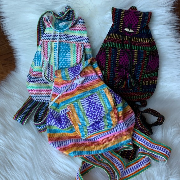 Colorful Handmade Backpack - Picture 7 of 8